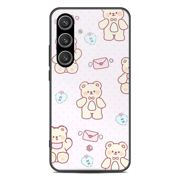 Cute Chic Series Soft Phone Case - Premium Glass Case - Design 3 - Samsung Galaxy S24 Plus