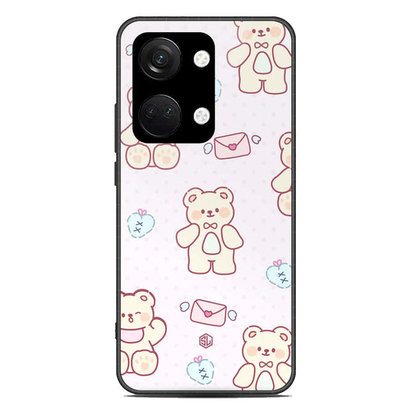 Cute Chic Series Soft Phone Case - Premium Glass Case - Design 3 - OnePlus Nord 3