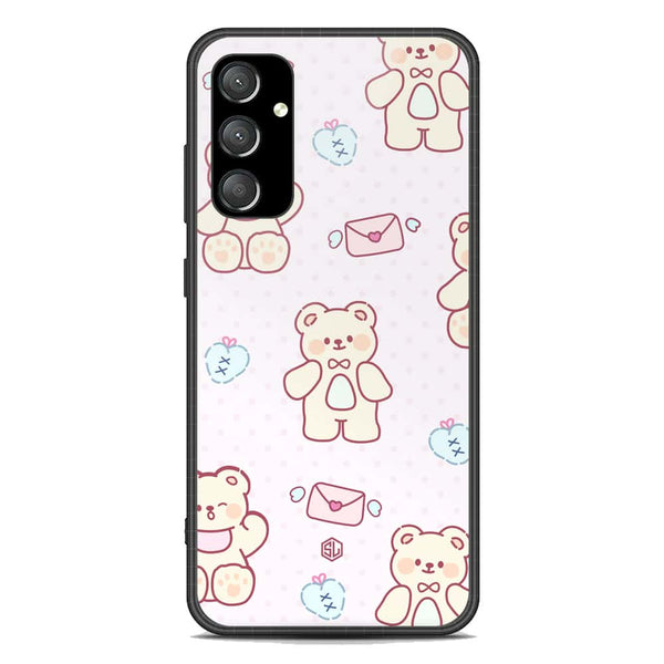 Cute Chic Series Soft Phone Case - Premium Glass Case - Design 3 - Samsung Galaxy A54 5G