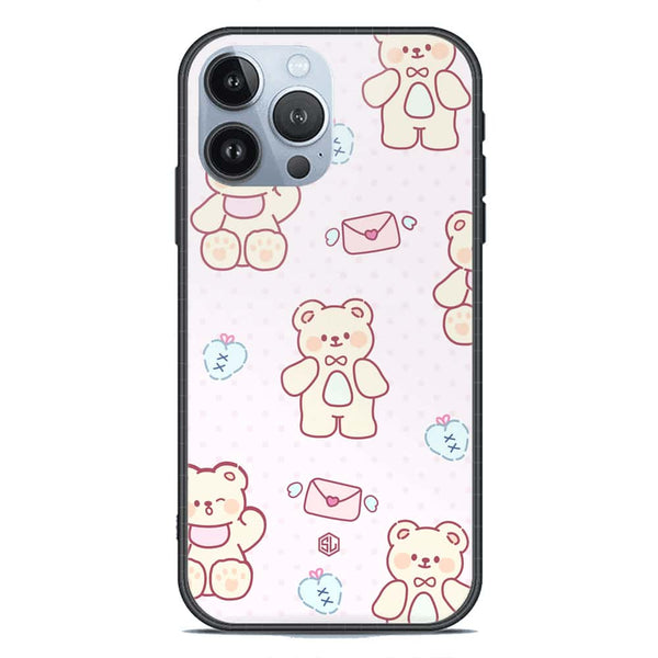 Cute Chic Series Soft Phone Case - Premium Glass Case - Design 3 - iPhone 13 Pro Max