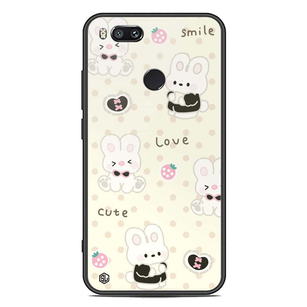 Cute Chic Series Soft Phone Case - Premium Glass Case - Design 4 - Xiaomi Mi A1 / Mi 5X