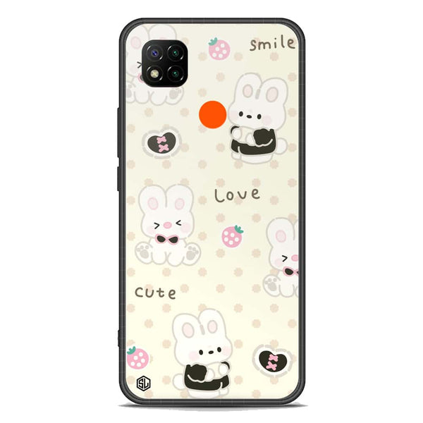 Cute Chic Series Soft Phone Case - Premium Glass Case - Design 4 - Xiaomi Redmi 10A