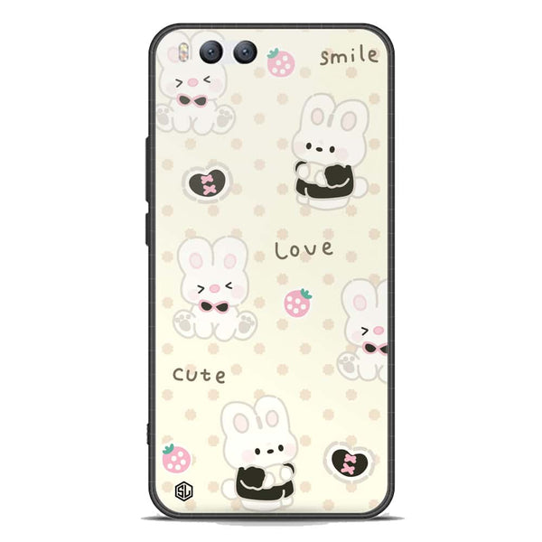 Cute Chic Series Soft Phone Case - Premium Glass Case - Design 4 - Xiaomi Mi 6