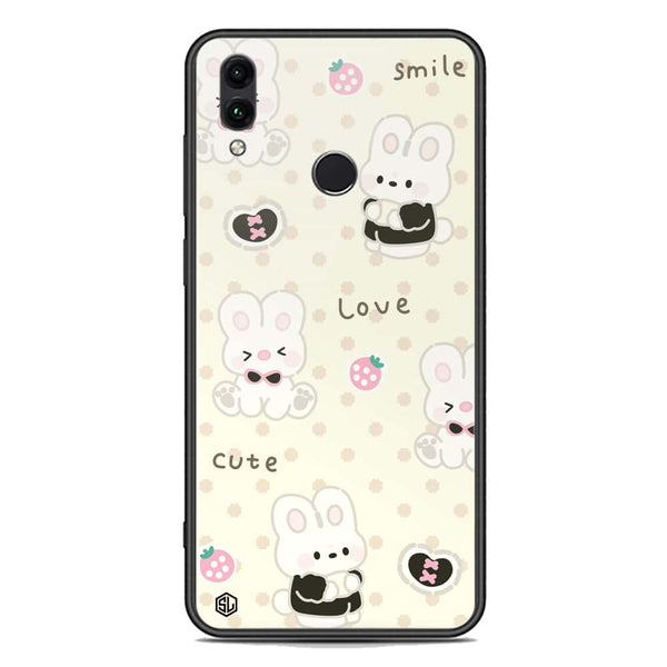 Cute Chic Series Soft Phone Case - Premium Glass Case - Design 4 - Huawei Honor 10 Lite