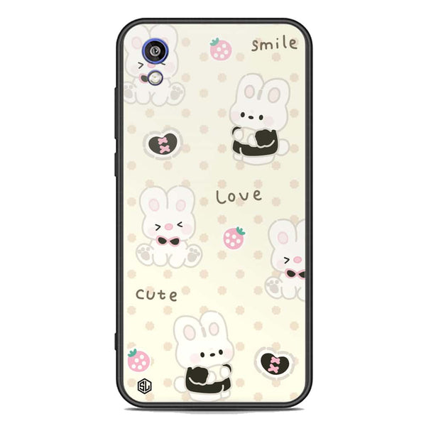 Cute Chic Series Soft Phone Case - Premium Glass Case - Design 4 - Huawei Honor 8S