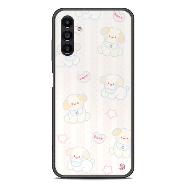 Cute Chic Series Soft Phone Case - Premium Glass Case - Design 5 - Samsung Galaxy A13 5G