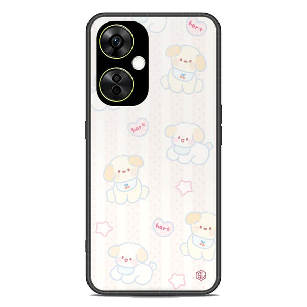 Cute Chic Series Soft Phone Case - Premium Glass Case - Design 5 - OnePlus Nord CE 3 Lite