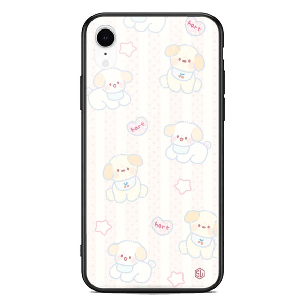 Cute Chic Series Soft Phone Case - Premium Glass Case - Design 5 - iPhone XR