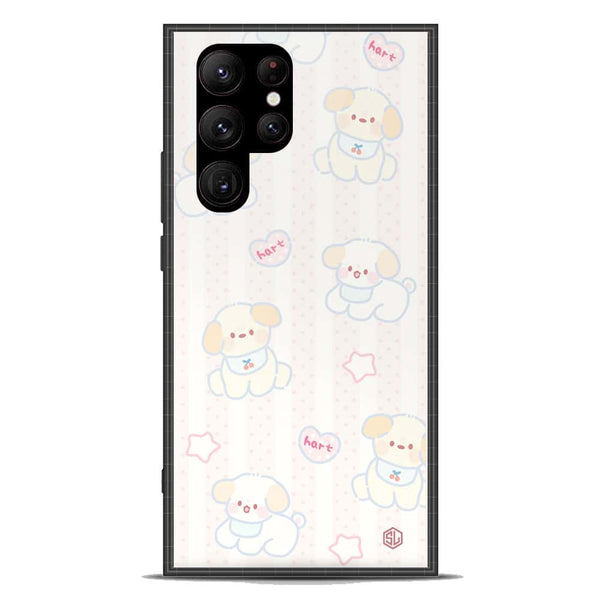 Cute Chic Series Soft Phone Case - Premium Glass Case - Design 5 - Samsung Galaxy S23 Ultra 5G