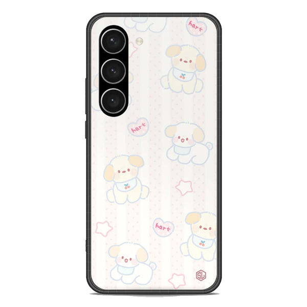 Cute Chic Series Soft Phone Case - Premium Glass Case - Design 5 - Samsung Galaxy S23 Plus 5G