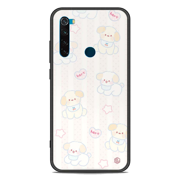 Cute Chic Series Soft Phone Case - Premium Glass Case - Design 5 - Xiaomi Redmi Note 8 2021
