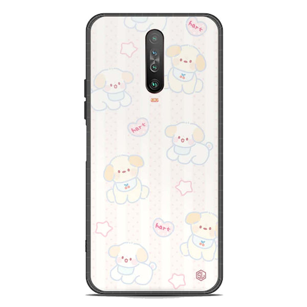 Cute Chic Series Soft Phone Case - Premium Glass Case - Design 5 - Xiaomi Redmi K30