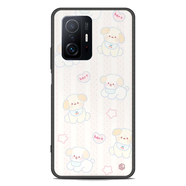 Cute Chic Series Soft Phone Case - Premium Glass Case - Design 5 - Xiaomi 11T Pro