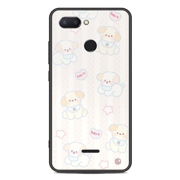 Cute Chic Series Soft Phone Case - Premium Glass Case - Design 5 - Xiaomi Redmi 6