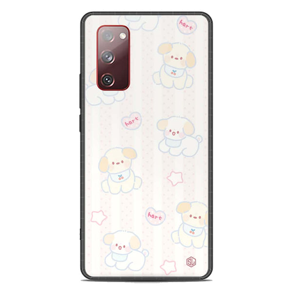 Cute Chic Series Soft Phone Case - Premium Glass Case - Design 5 - Samsung Galaxy S20 FE