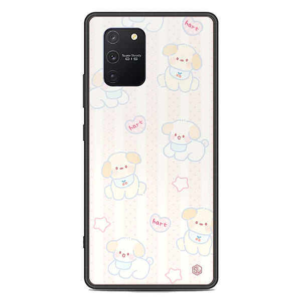 Cute Chic Series Soft Phone Case - Premium Glass Case - Design 5 - Samsung Galaxy S10 Lite