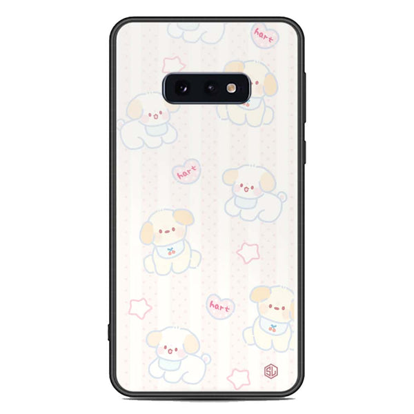 Cute Chic Series Soft Phone Case - Premium Glass Case - Design 5 - Samsung Galaxy S10e