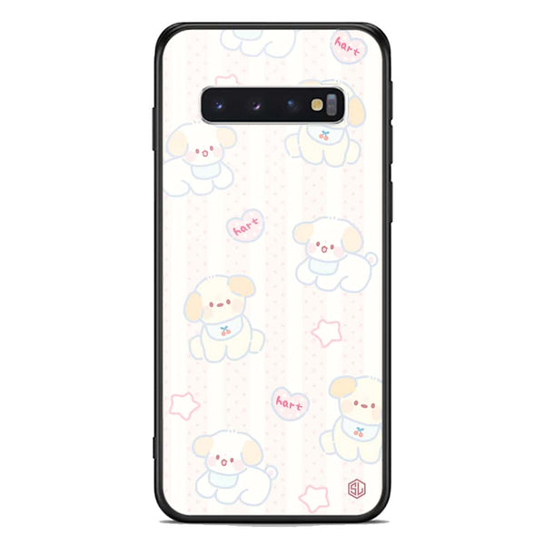 Cute Chic Series Soft Phone Case - Premium Glass Case - Design 5 - Samsung Galaxy S10 5G