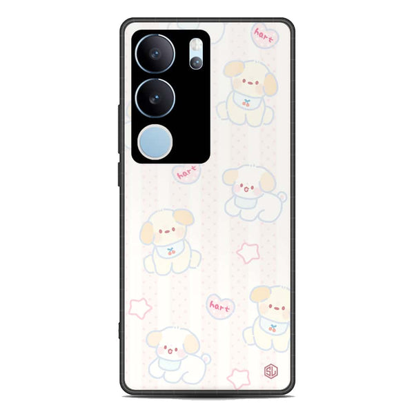 Cute Chic Series Soft Phone Case - Premium Glass Case - Design 5 - Vivo V29
