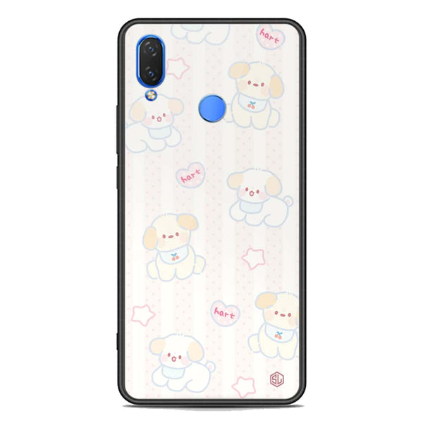 Cute Chic Series Soft Phone Case - Premium Glass Case - Design 5 - Huawei Y7 2019