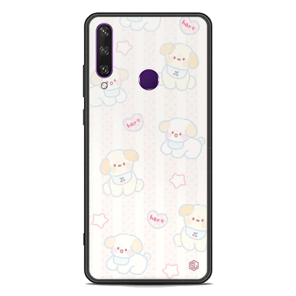 Cute Chic Series Soft Phone Case - Premium Glass Case - Design 5 - Huawei Y6p