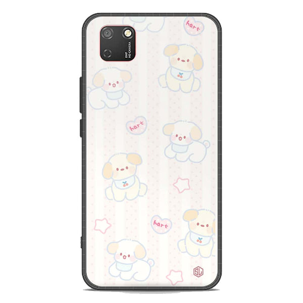 Cute Chic Series Soft Phone Case - Premium Glass Case - Design 5 - Huawei Y5p