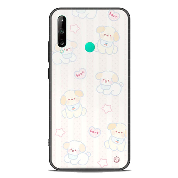 Cute Chic Series Soft Phone Case - Premium Glass Case - Design 5 - Honor 9C