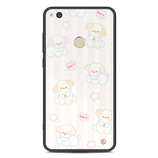 Cute Chic Series Soft Phone Case - Premium Glass Case - Design 5 - Honor 8 Lite