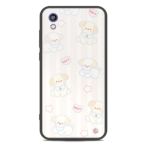 Cute Chic Series Soft Phone Case - Premium Glass Case - Design 5 - Huawei Honor 8S