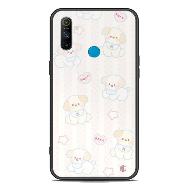 Cute Chic Series Soft Phone Case - Premium Glass Case - Design 5 - Realme C3