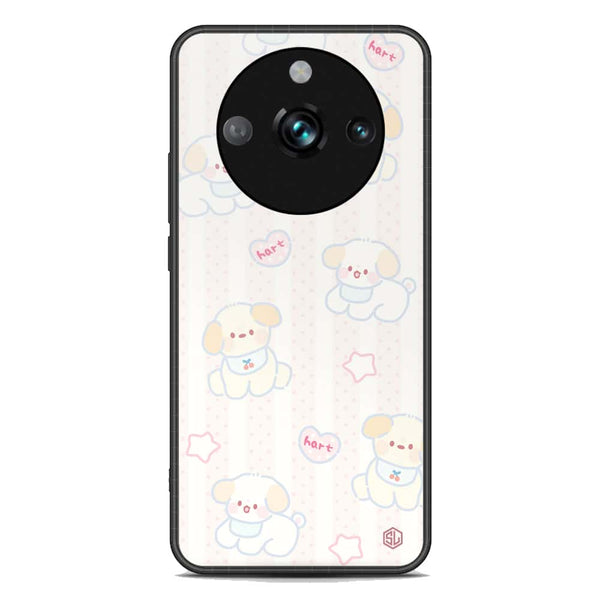 Cute Chic Series Soft Phone Case - Premium Glass Case - Design 5 - Realme 11 Pro Plus