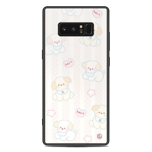 Cute Chic Series Soft Phone Case - Premium Glass Case - Design 5 - Samsung Galaxy Note 8