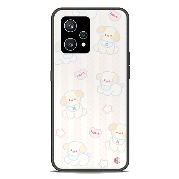 Cute Chic Series Soft Phone Case - Premium Glass Case - Design 5 - Realme 9 4G
