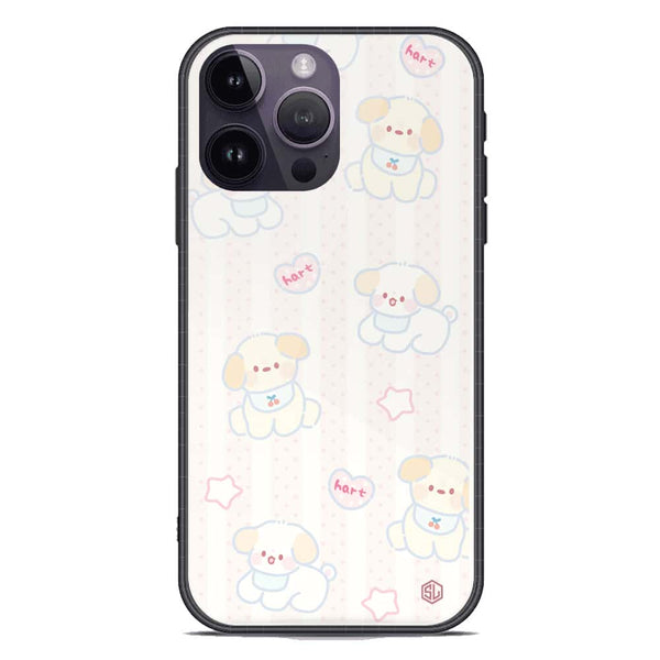 Cute Chic Series Soft Phone Case - Premium Glass Case - Design 5 - iPhone 14 Pro Max