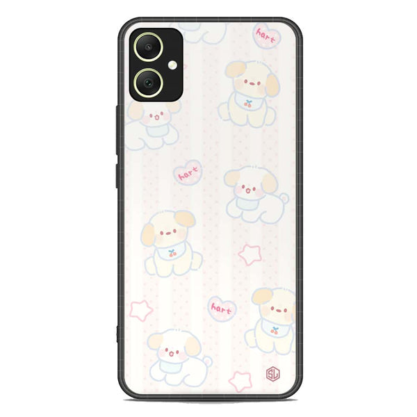 Cute Chic Series Soft Phone Case - Premium Glass Case - Design 5 - Samsung Galaxy A05