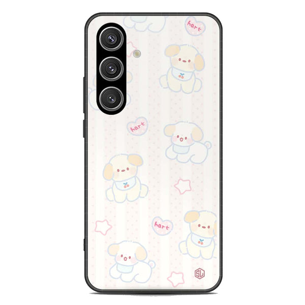 Cute Chic Series Soft Phone Case - Premium Glass Case - Design 5 - Samsung Galaxy S24 Plus