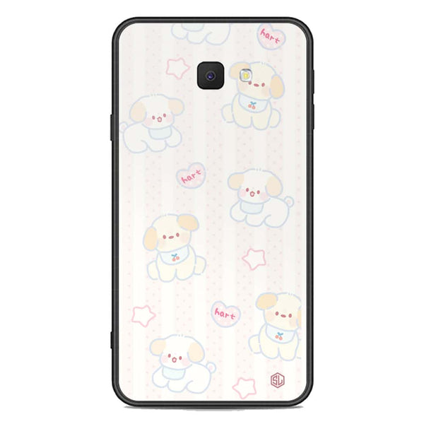 Cute Chic Series Soft Phone Case - Premium Glass Case - Design 5 - Samsung Galaxy J7 Prime