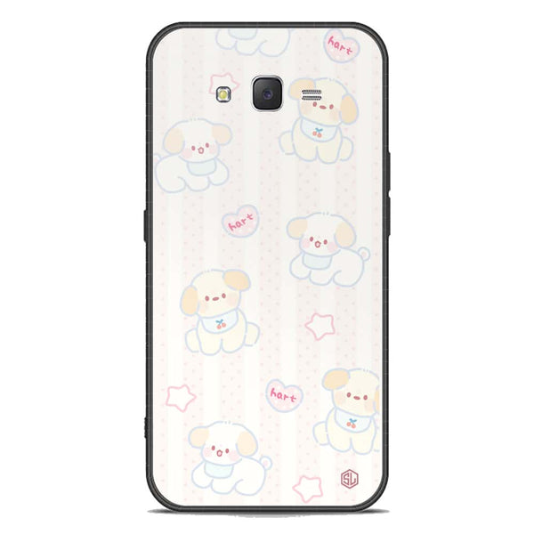 Cute Chic Series Soft Phone Case - Premium Glass Case - Design 5 - Samsung Galaxy J7 2015