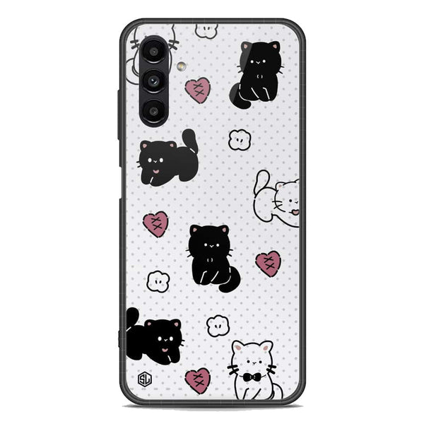 Cute Chic Series Soft Phone Case - Premium Glass Case - Design 6 - Samsung Galaxy A13 5G