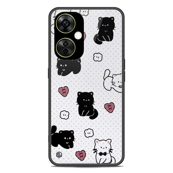 Cute Chic Series Soft Phone Case - Premium Glass Case - Design 6 - OnePlus Nord CE 3 Lite
