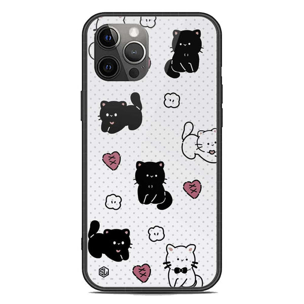 Cute Chic Series Soft Phone Case - Premium Glass Case - Design 6 - iPhone 12 Pro Max