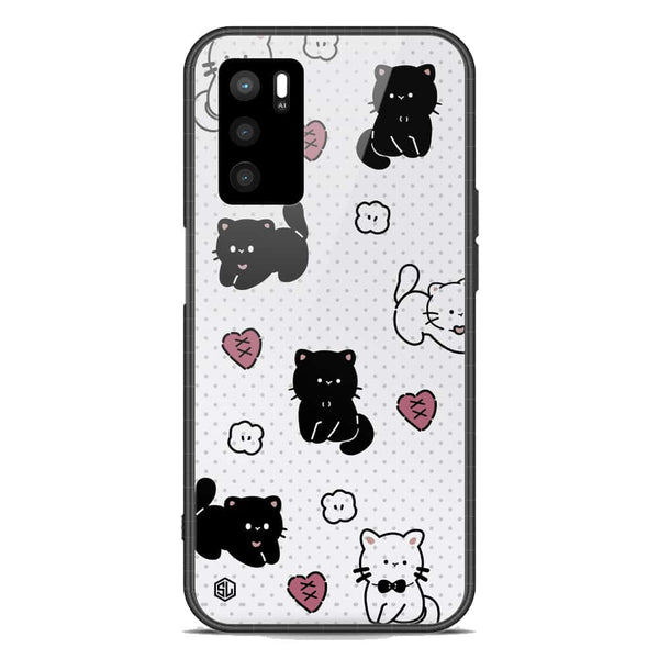 Cute Chic Series Soft Phone Case - Premium Glass Case - Design 6 - Oppo A16s