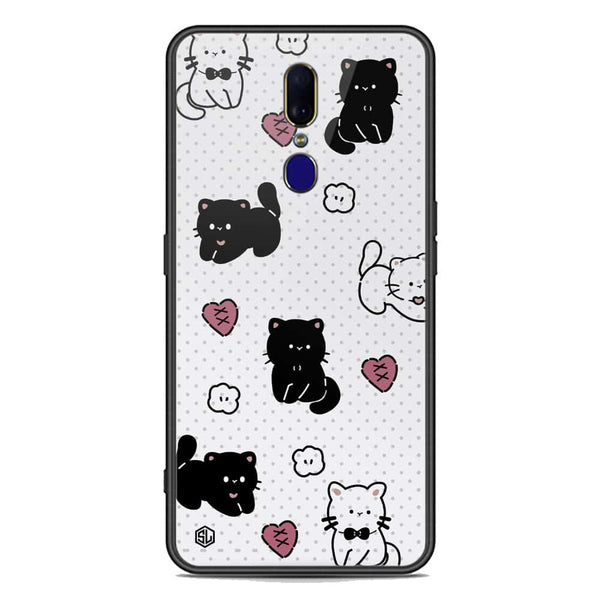 Cute Chic Series Soft Phone Case - Premium Glass Case - Design 6 - Oppo A9 / A9x