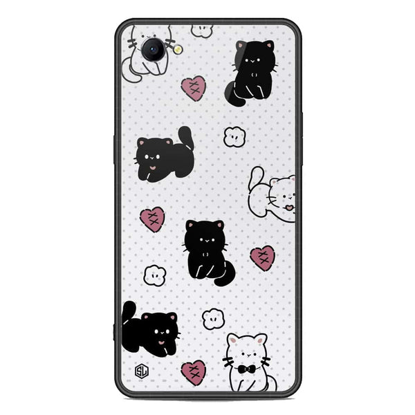 Cute Chic Series Soft Phone Case - Premium Glass Case - Design 6 - Oppo A3