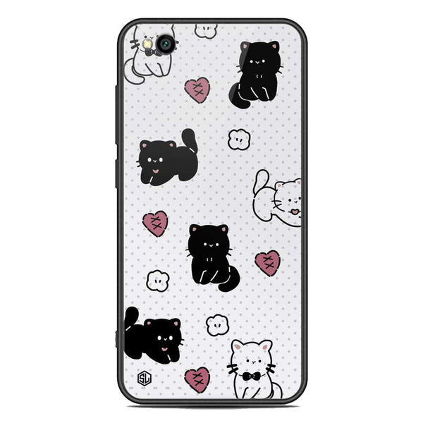 Cute Chic Series Soft Phone Case - Premium Glass Case - Design 6 - Xiaomi Redmi Go