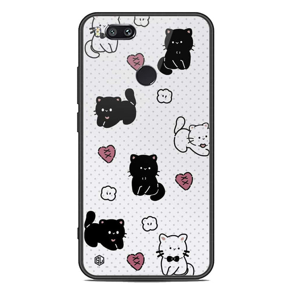 Cute Chic Series Soft Phone Case - Premium Glass Case - Design 6 - Xiaomi Mi A1 / Mi 5X
