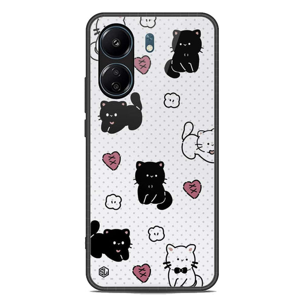 Cute Chic Series Soft Phone Case - Premium Glass Case - Design 6 - Xiaomi 13C