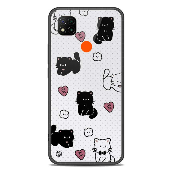 Cute Chic Series Soft Phone Case - Premium Glass Case - Design 6 - Xiaomi Redmi 10A