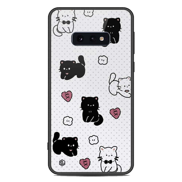 Cute Chic Series Soft Phone Case - Premium Glass Case - Design 6 - Samsung Galaxy S10e