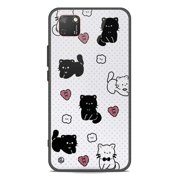 Cute Chic Series Soft Phone Case - Premium Glass Case - Design 6 - Huawei Y5p
